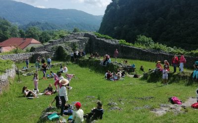 3. razred z vlakom v Kamnik